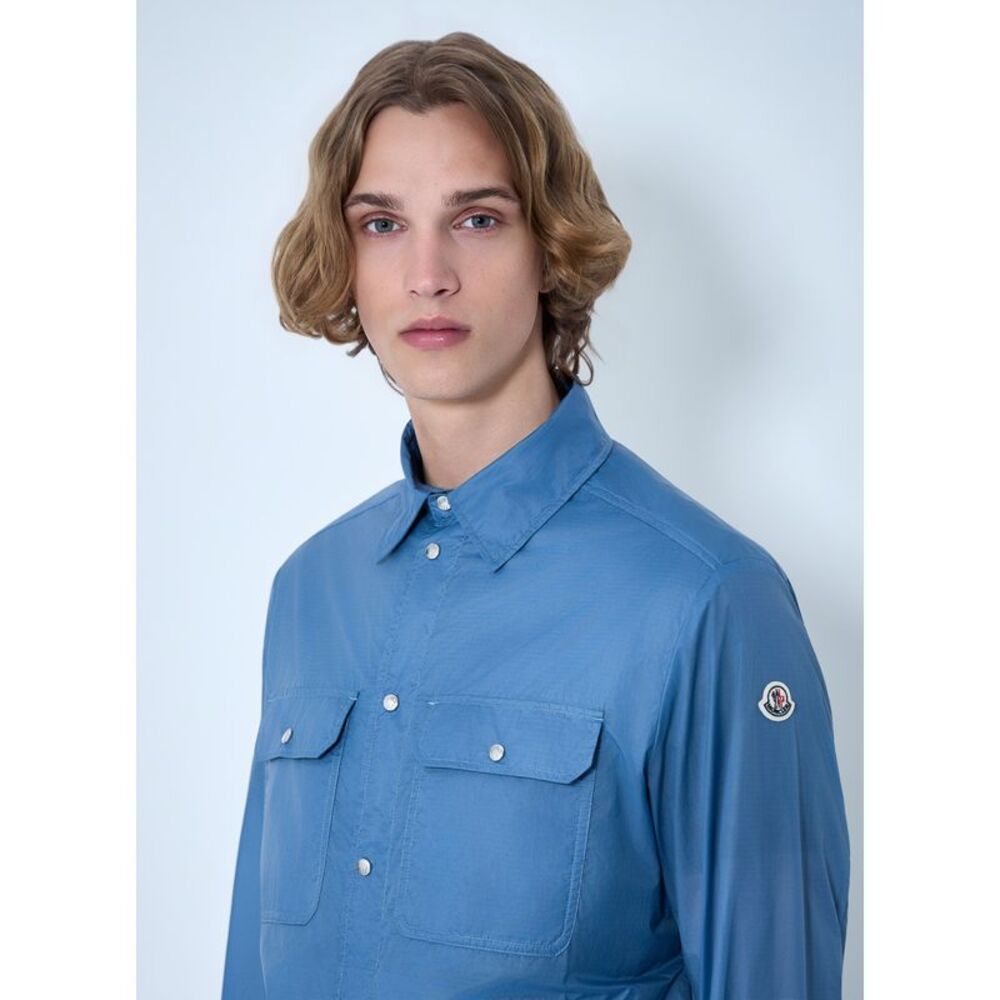 Moncler Men Technical Ripstop Overshirt - Picture 5 of 6